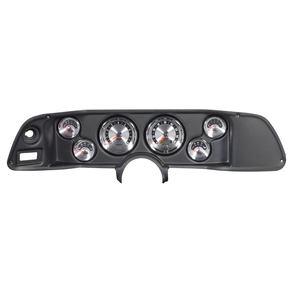 AutoMeter 6 GAUGE DIRECT-FIT DASH KIT, CAMARO 70-78, AMERICAN MUSCLE