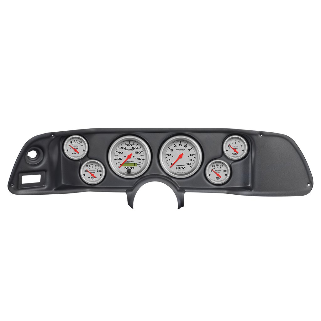 AutoMeter 6 GAUGE DIRECT-FIT DASH KIT, CAMARO 70-78, ULTRA-LITE