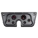 AutoMeter 6 GAUGE DIRECT-FIT DASH KIT, CHEVY TRUCK C / K / K5 / SUBURBN 67-72, DESIGNER BLACK