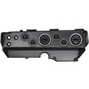 AutoMeter 6 GAUGE DIRECT-FIT DASH KIT, E-BODY / CUDA / CHALLENGER 70-74, COBALT