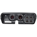 AutoMeter 6 GAUGE DIRECT-FIT DASH KIT, B-BODY / CHRGR / GTX / ROAD RUNNER / SAT 71-74, DESIGNER BLACK