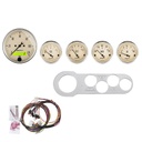 AutoMeter 5 GAUGE DIRECT-FIT DASH KIT, CHEVY CAR 53-54, ANTIQUE BEIGE