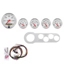 AutoMeter 5 GAUGE DIRECT-FIT DASH KIT, CHEVY CAR 53-54, ARCTIC WHITE