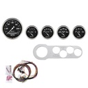 AutoMeter 5 GAUGE DIRECT-FIT DASH KIT, CHEVY CAR 53-54, OLD TYME BLACK