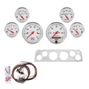 AutoMeter 6 GAUGE DIRECT-FIT DASH KIT, CHEVY TRUCK 64-66, ARCTIC WHITE