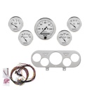 AutoMeter 5 GAUGE DIRECT-FIT DASH KIT, NOVA 62-65, OLD TYME WHITE