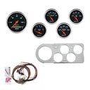 AutoMeter 5 GAUGE DIRECT-FIT DASH KIT, FORD TRUCK 48-50, DESIGNER BLACK