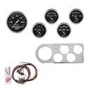 AutoMeter 5 GAUGE DIRECT-FIT DASH KIT, FORD TRUCK 48-50, OLD TYME BLACK