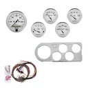 AutoMeter 5 GAUGE DIRECT-FIT DASH KIT, FORD TRUCK 48-50, OLD TYME WHITE