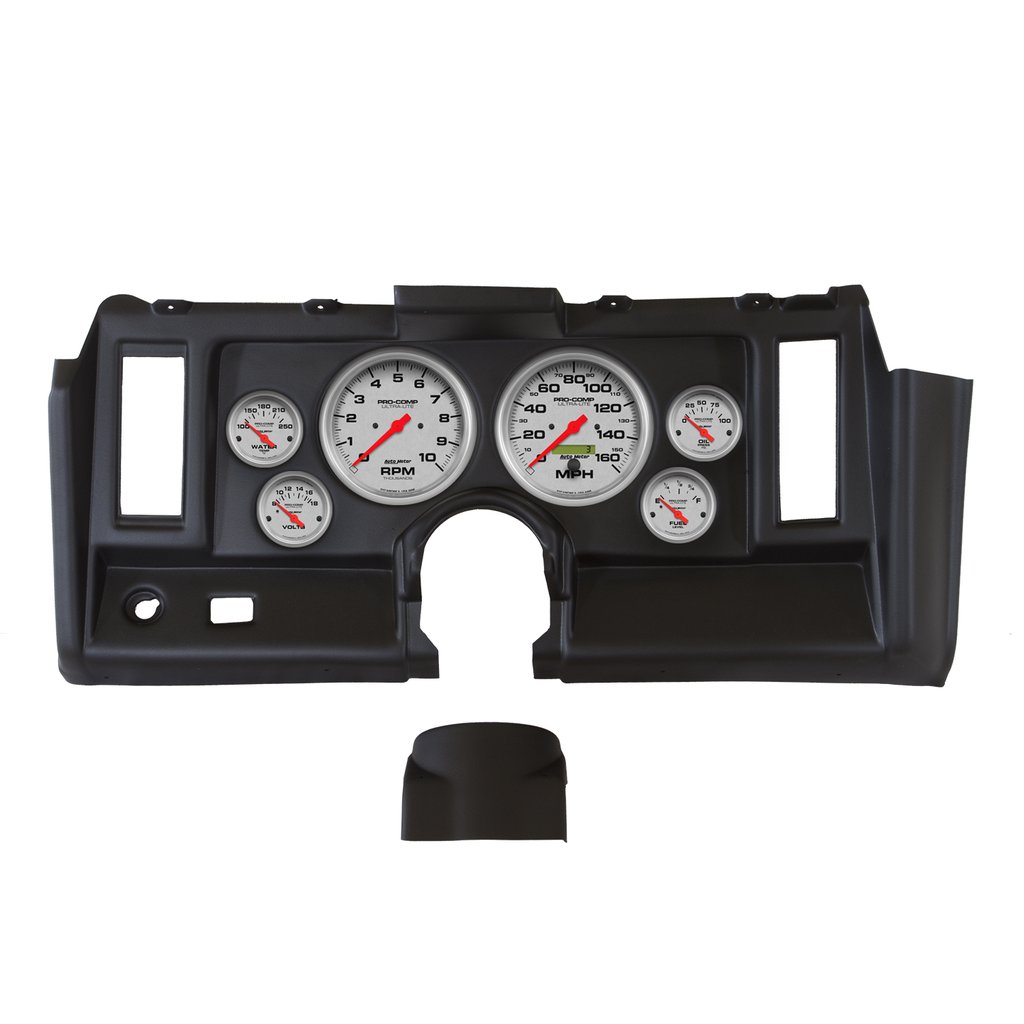 AutoMeter 6 GAUGE DIRECT-FIT DASH KIT, CAMARO 69, ULTRA-LITE