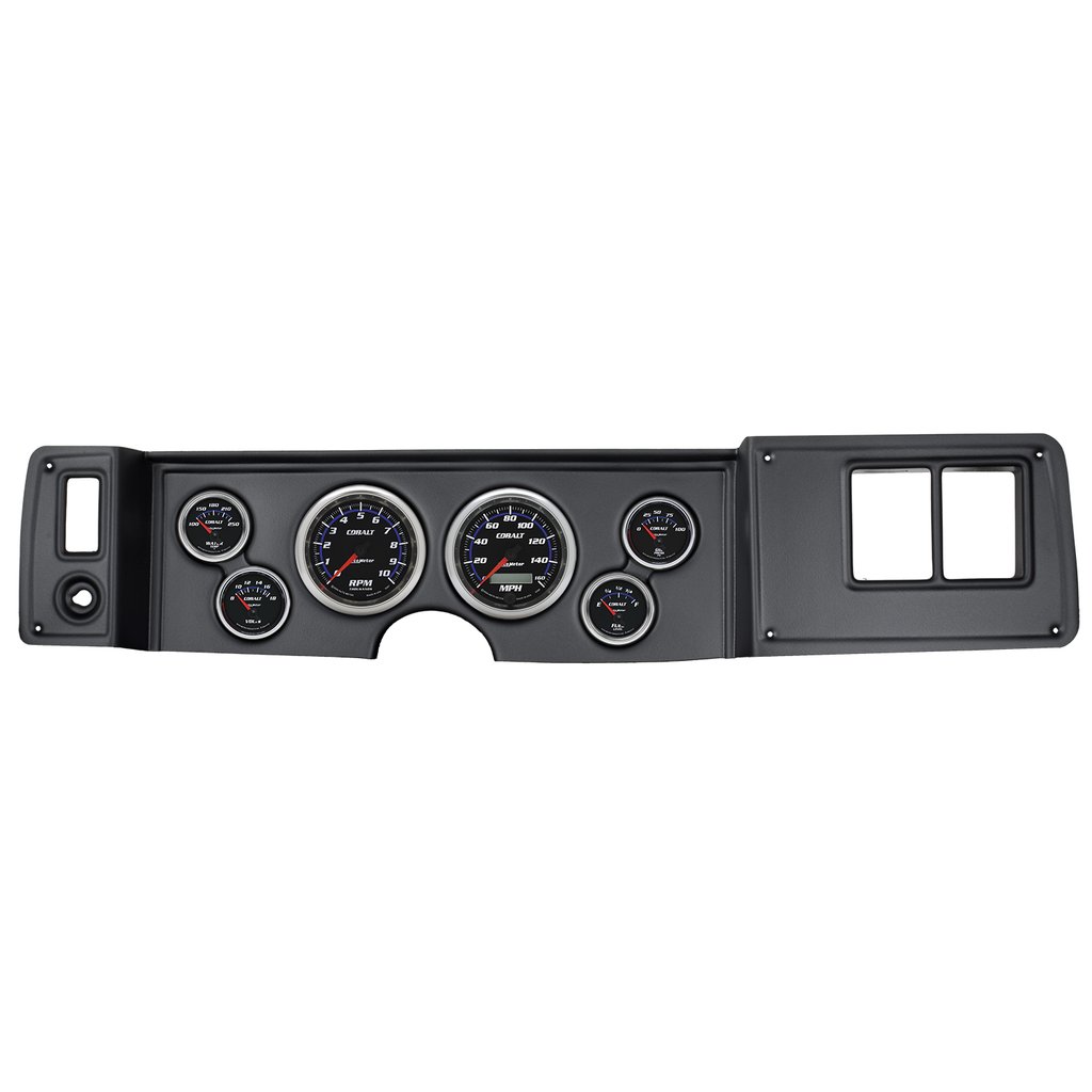AutoMeter 6 GAUGE DIRECT-FIT DASH KIT, CAMARO 79-81, COBALT