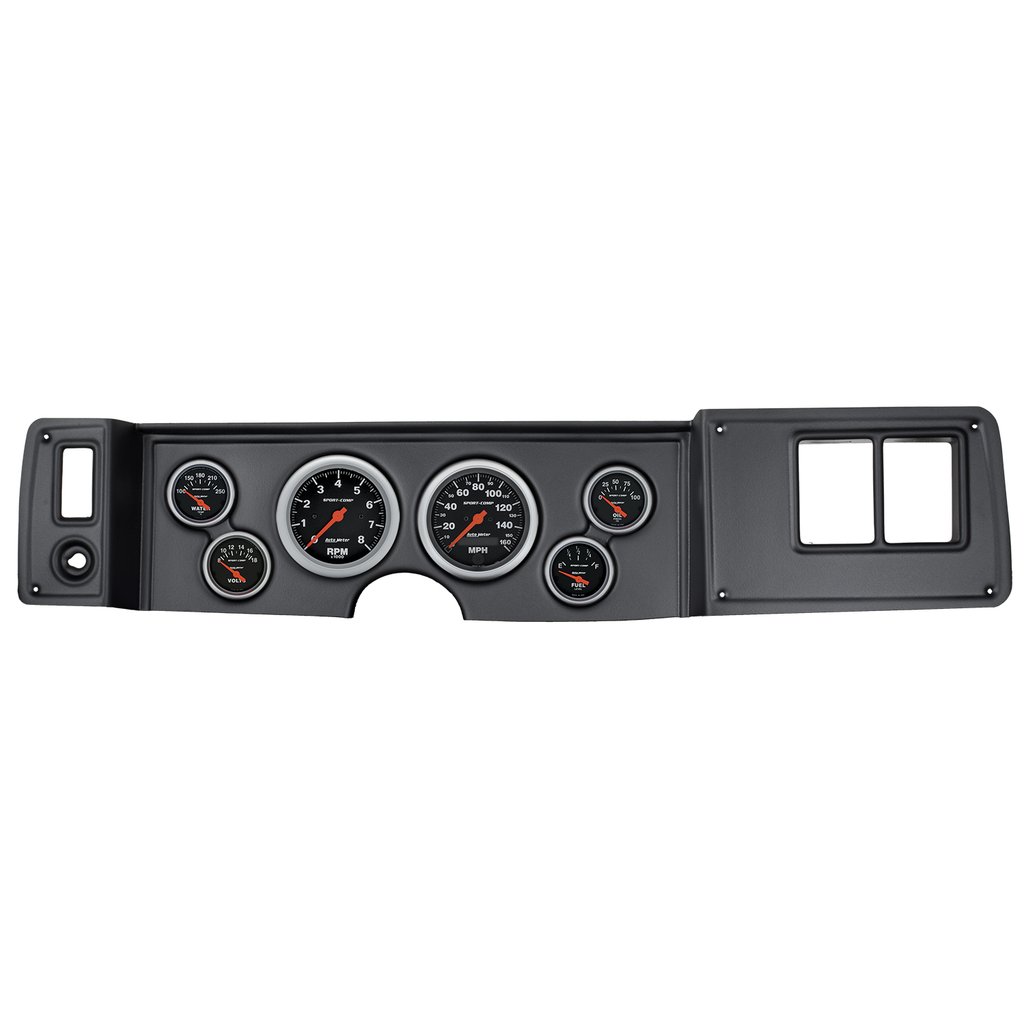 AutoMeter 6 GAUGE DIRECT-FIT DASH KIT, CAMARO 79-81, SPORT-COMP