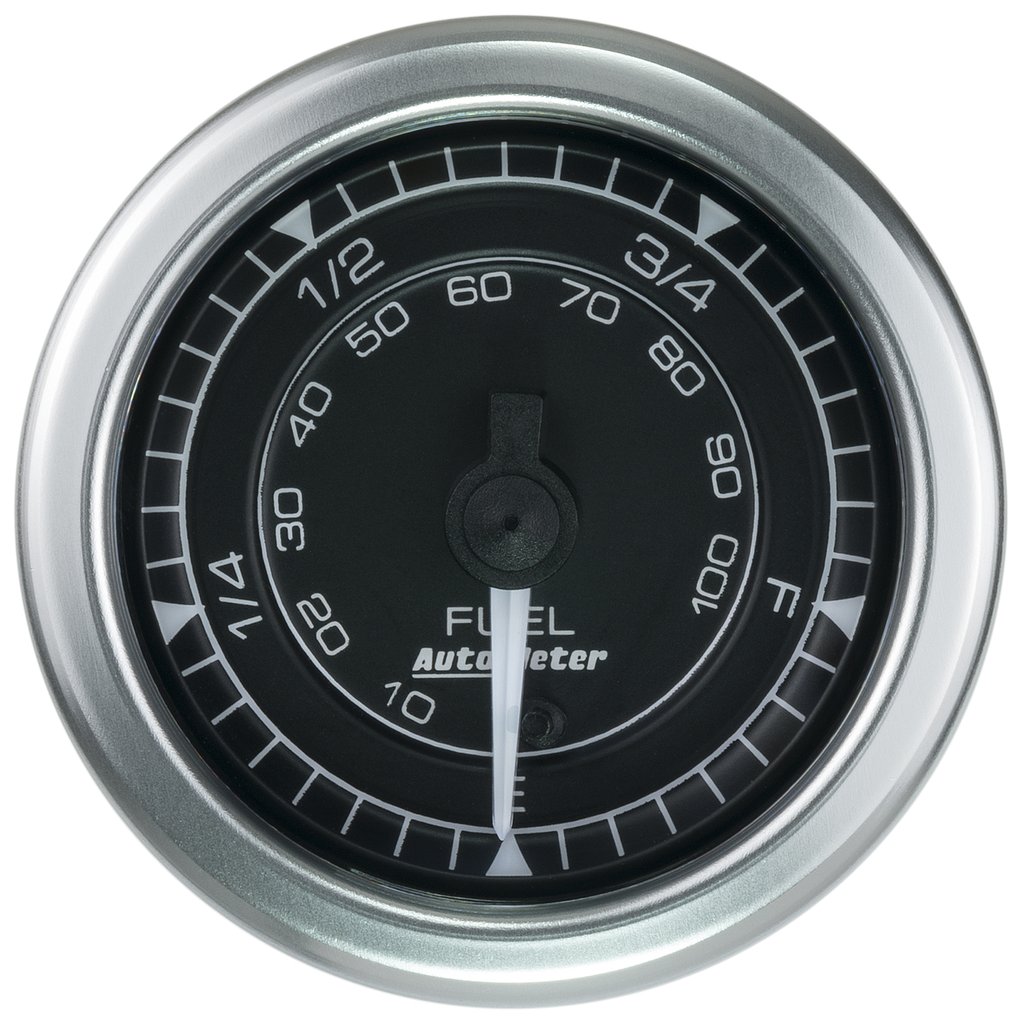 AutoMeter 2-1/16" FUEL LEVEL, PROGRAMMABLE 0-280 Ω, STEPPER MOTOR, CHRONO