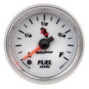 AutoMeter 2-1/16" FUEL LEVEL, PROGRAMMABLE 0-280 Ω, STEPPER MOTOR, C2