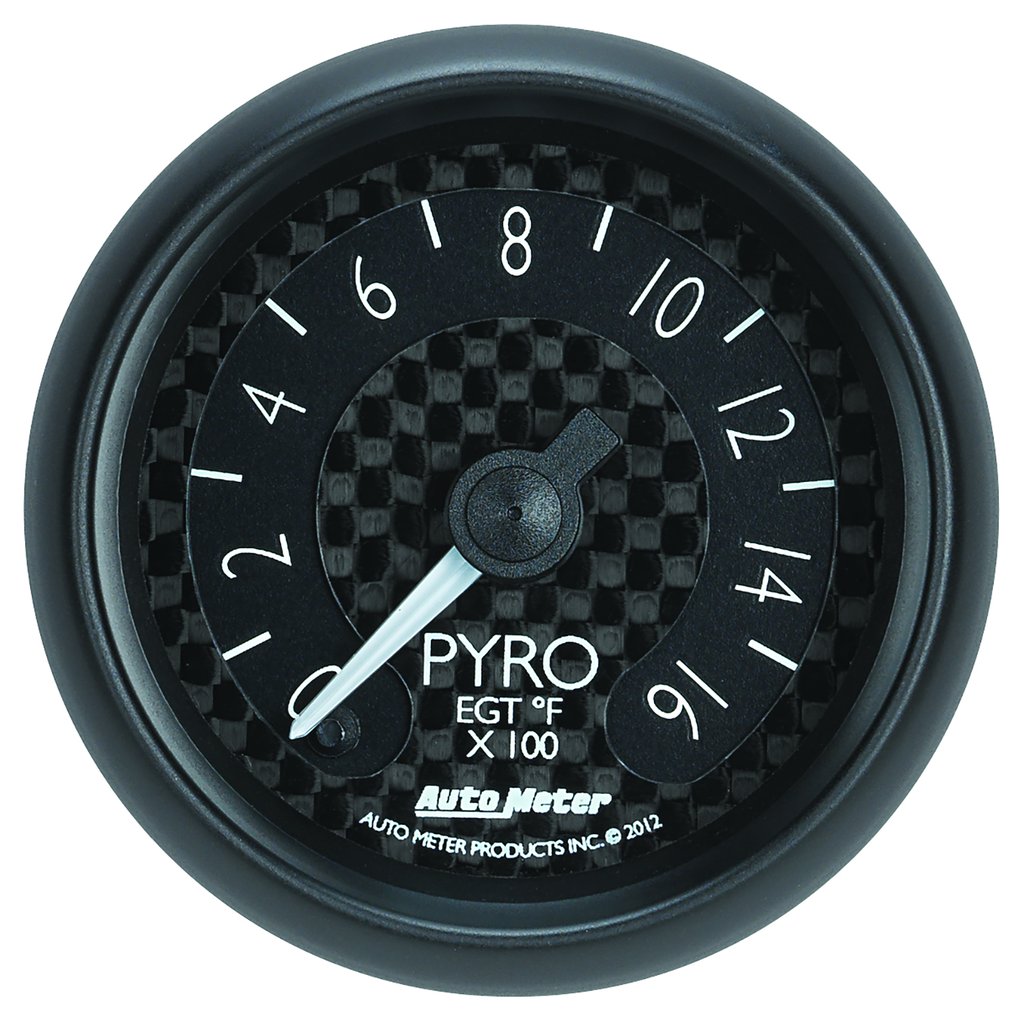 AutoMeter 2-1/16" PYROMETER, 0-1600 °F, STEPPER MOTOR, GT