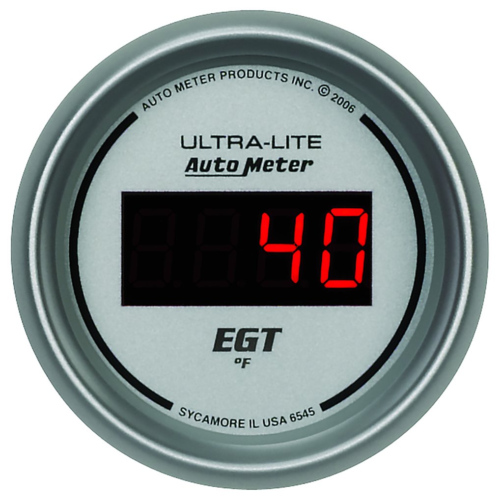 AutoMeter 2-1/16" PYROMETER, 0-2000 °F, ULTRA-LITE DIGITAL
