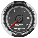 AutoMeter 2-1/16" PYROMETER, 0-2000 °F, STEPPER MOTOR, GEN 4 DODGE FACTORY MATCH