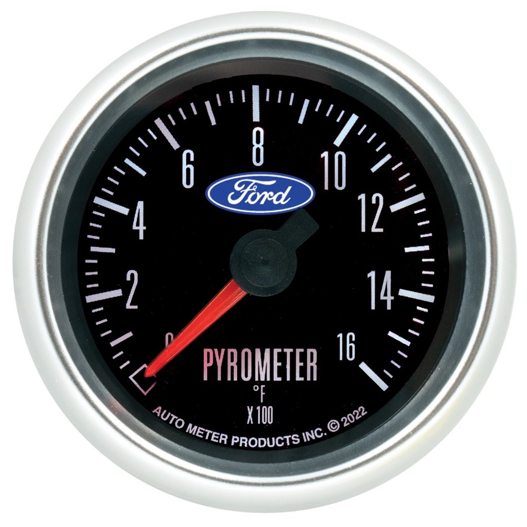 AutoMeter 2-1/16" PYROMETER, 0-1600 °F, FORD
