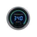 AutoMeter 2-1/16" TWO CHANNEL FLUID TEMPERATURE, SELECTABLE SCALE °F / °C, COBALT ELITE DIGITAL