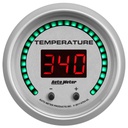 AutoMeter 2-1/16" TWO CHANNEL FLUID TEMPERATURE, SELECTABLE SCALE °F / °C, ULTRA-LITE ELITE DIGITAL