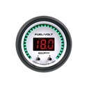 AutoMeter 2-1/16" TWO CHANNEL FUEL LEVEL / VOLTMETER, 0-100%/8-18V, PHANTOM ELITE DIGITAL