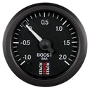 AutoMeter 52MM, BOOST PRESS, -1 TO +2 BAR, MECHANICAL, STACK BLK