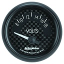 AutoMeter 2-1/16" VOLTMETER, 8-18V, AIR-CORE, GT