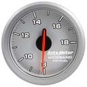 AutoMeter 2-1/16" WIDEBAND A/F, AIR-CORE, AIRDRIVE, SILVER