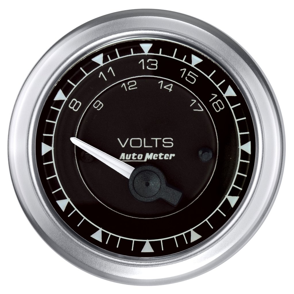 AutoMeter 2-1/16" VOLTMETER, 8-18V, CHRONO