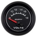 AutoMeter 2-1/16" VOLTMETER, 8-18V, AIR-CORE, ES
