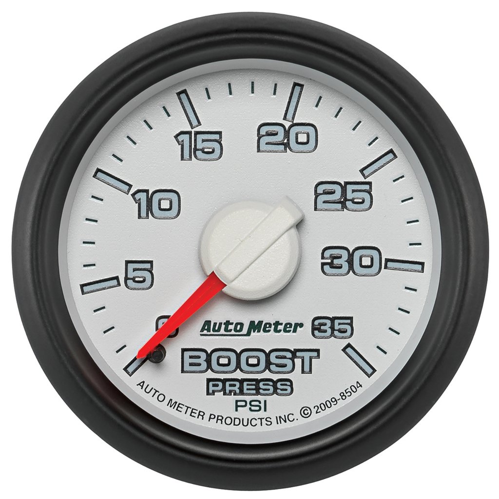 AutoMeter 2-1/16" BOOST, 0-35 PSI, MECHANICAL, GEN 3 DODGE FACTORY MATCH