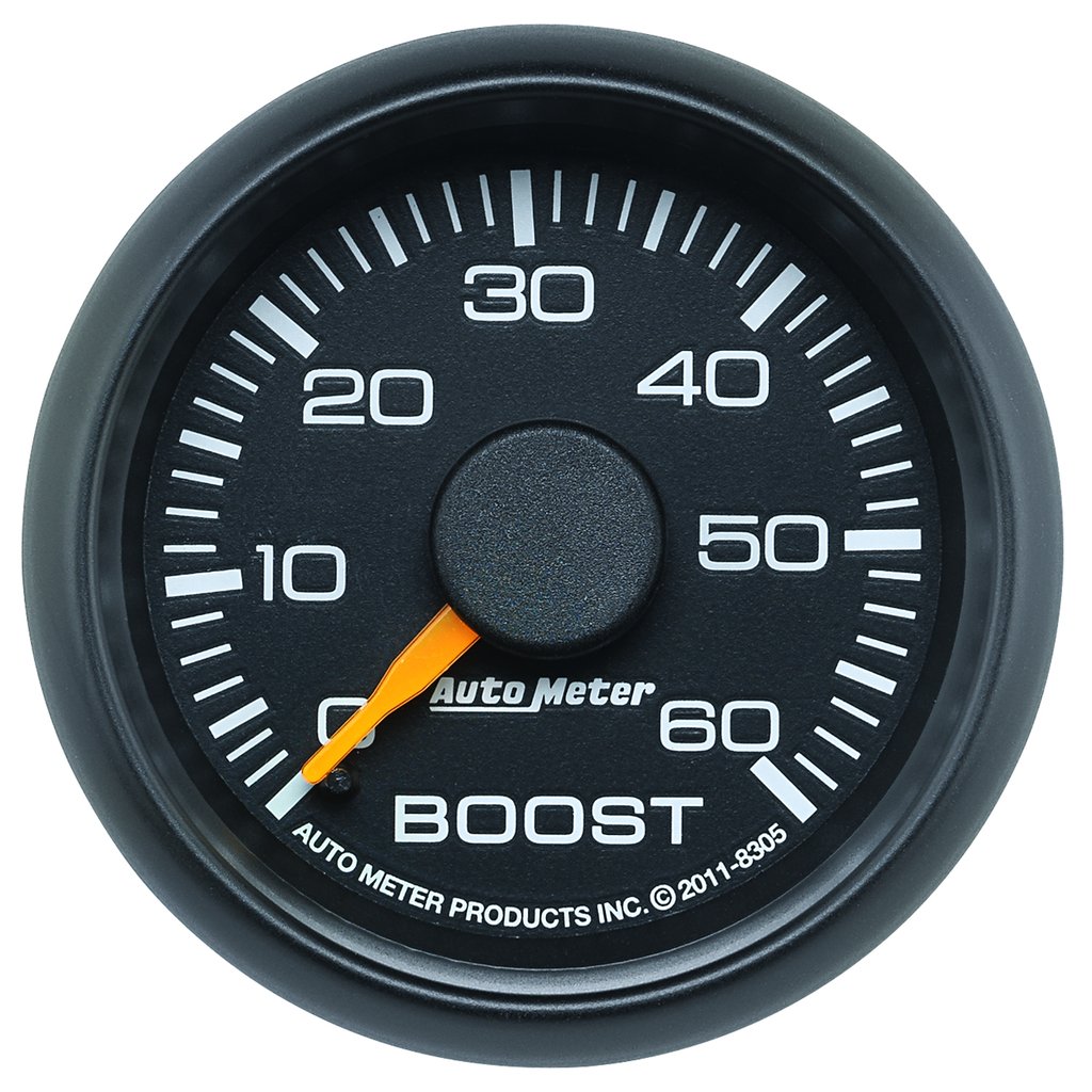 AutoMeter 2-1/16" BOOST, 0-60 PSI, MECHANICAL, GM FACTORY MATCH