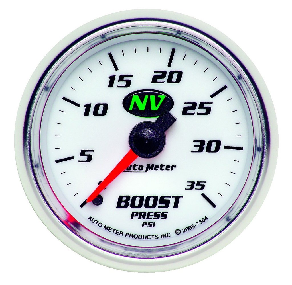 AutoMeter 2-1/16" BOOST, 0-35 PSI, MECHANICAL, NV