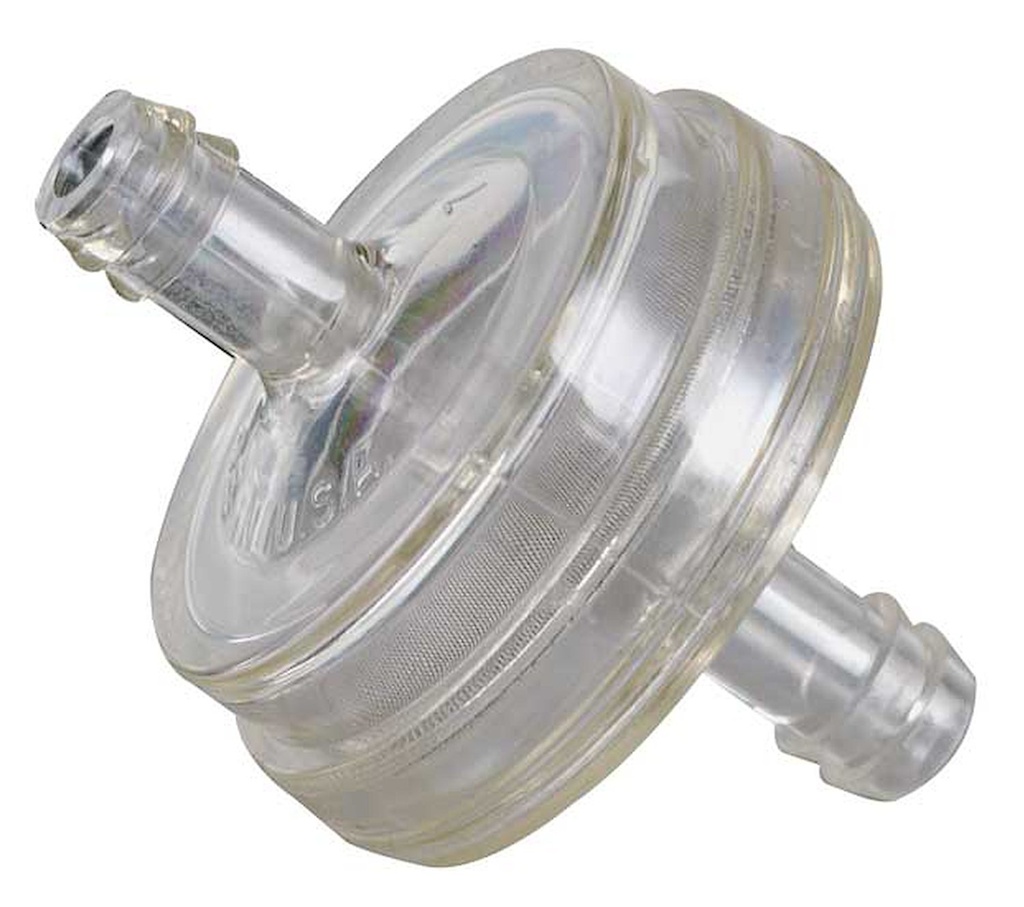 K&N 81-0231: In-Line Fuel Filter 1/4" Flange
