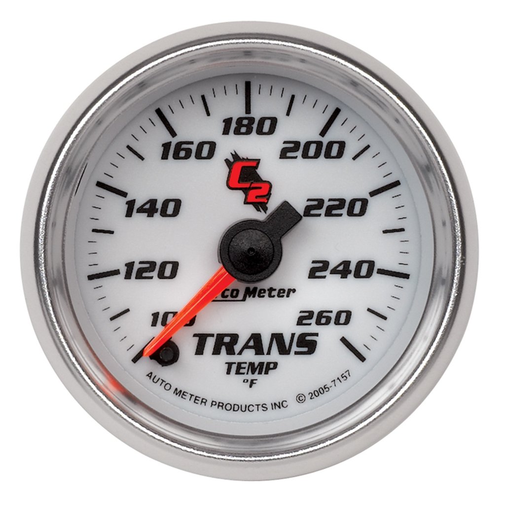 AutoMeter 2-1/16" TRANSMISSION TEMPERATURE, 100-260 °F, STEPPER MOTOR, C2