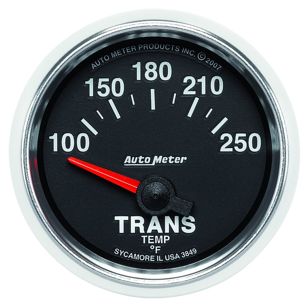 AutoMeter 2-1/16" TRANSMISSION TEMPERATURE, 100-250 °F, AIR-CORE, GS