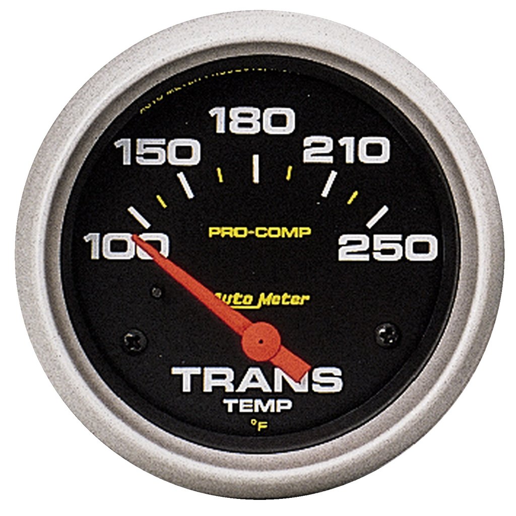 AutoMeter 2-5/8" TRANSMISSION TEMPERATURE, 100-250 °F, AIR-CORE, PRO-COMP