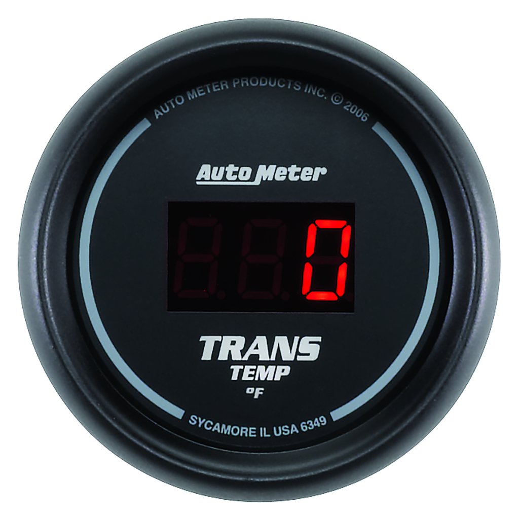 AutoMeter 2-1/16" TRANSMISSION TEMPERATURE, 0-340 °F, SPORT-COMP DIGITAL
