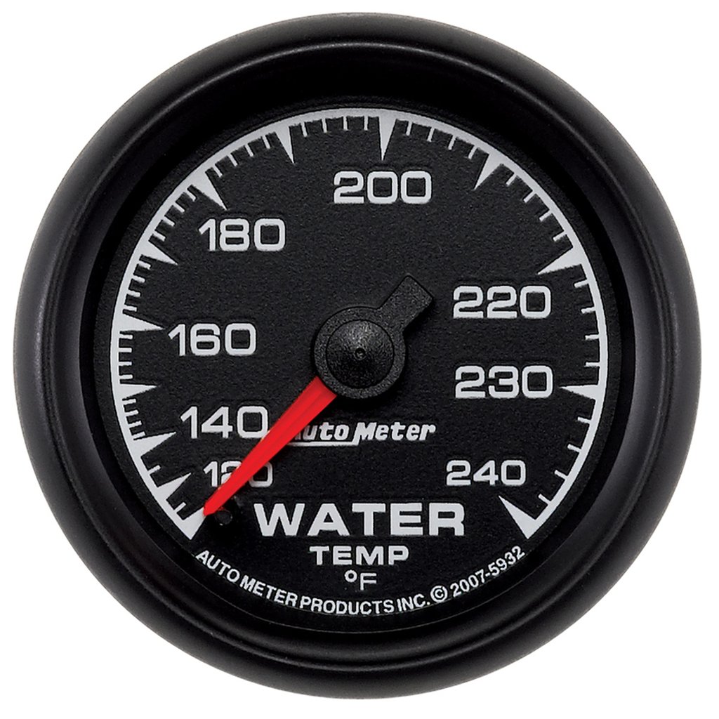 AutoMeter 2-1/16" WATER TEMPERATURE, 120-240 °F, 6 FT., MECHANICAL, ES