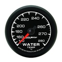 AutoMeter 2-1/16" WATER TEMPERATURE, 140-280 °F, 6 FT., MECHANICAL, ES