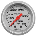 AutoMeter 2-1/16" WATER TEMPERATURE, 140-280 °F, 6 FT., MECHANICAL, ULTRA-LITE
