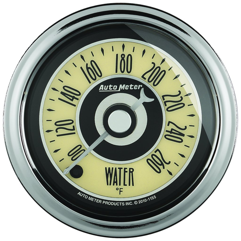 AutoMeter 2-1/16" WATER TEMPERATURE, 100-260 °F, STEPPER MOTOR, CRUISER AD