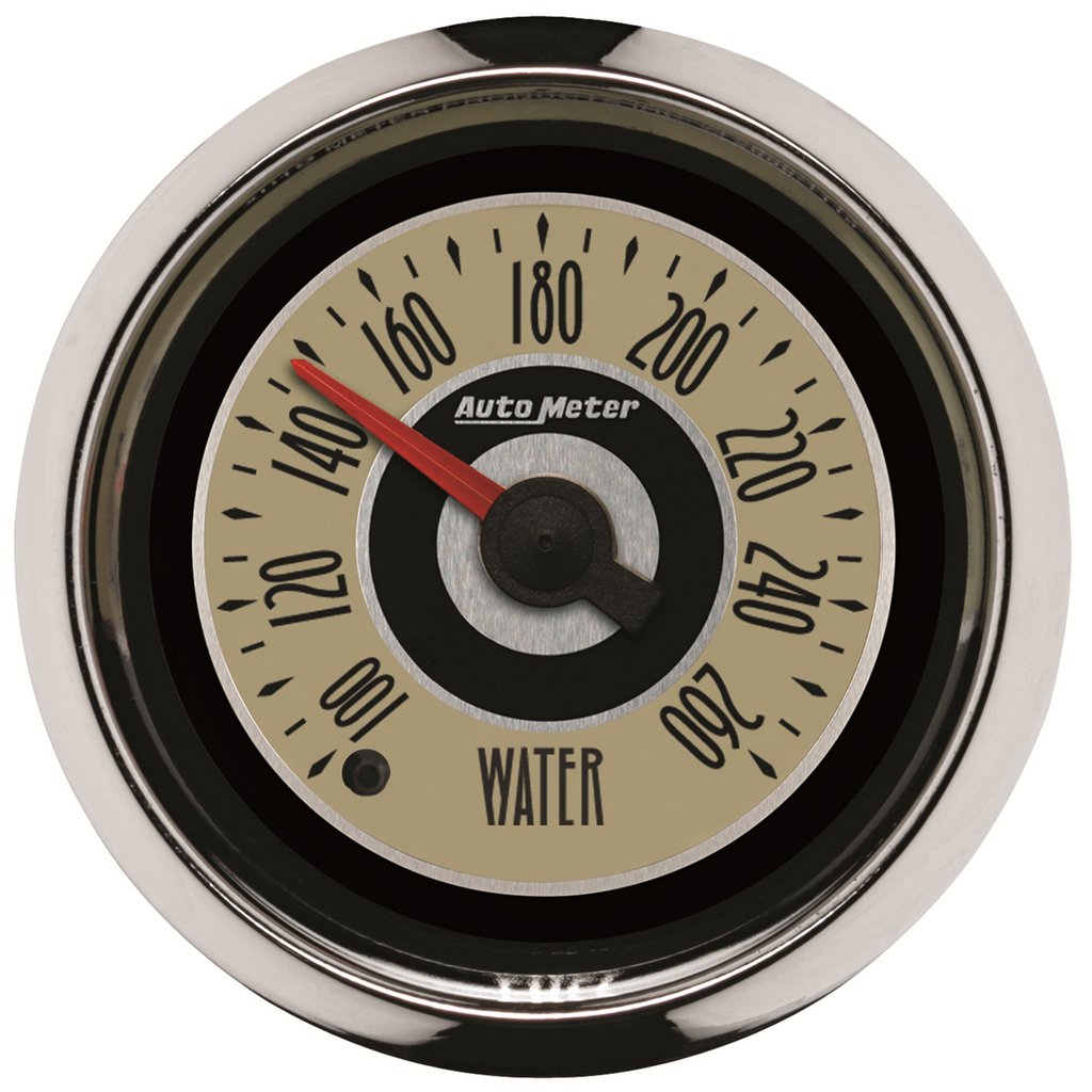 AutoMeter 2-1/16" WATER TEMPERATURE, 100-260 °F, STEPPER MOTOR, CRUISER