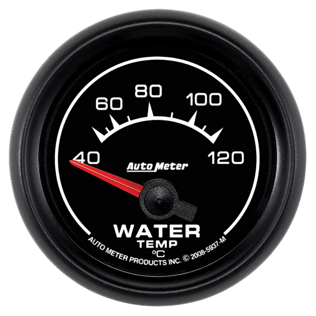 AutoMeter 2-1/16" WATER TEMPERATURE, 40-120 °C, AIR-CORE, ES