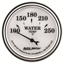 AutoMeter 2-1/16" WATER TEMPERATURE, 100-250 °F, AIR-CORE, OLD-TYME WHITE II