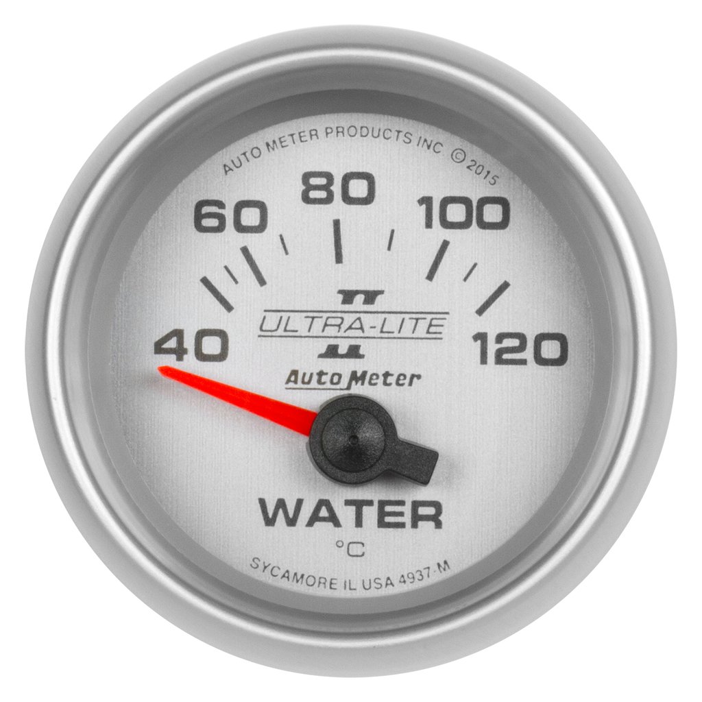 AutoMeter 2-1/16" WATER TEMP, 40-120 C, AIR-CORE, ULTRA-LITE II