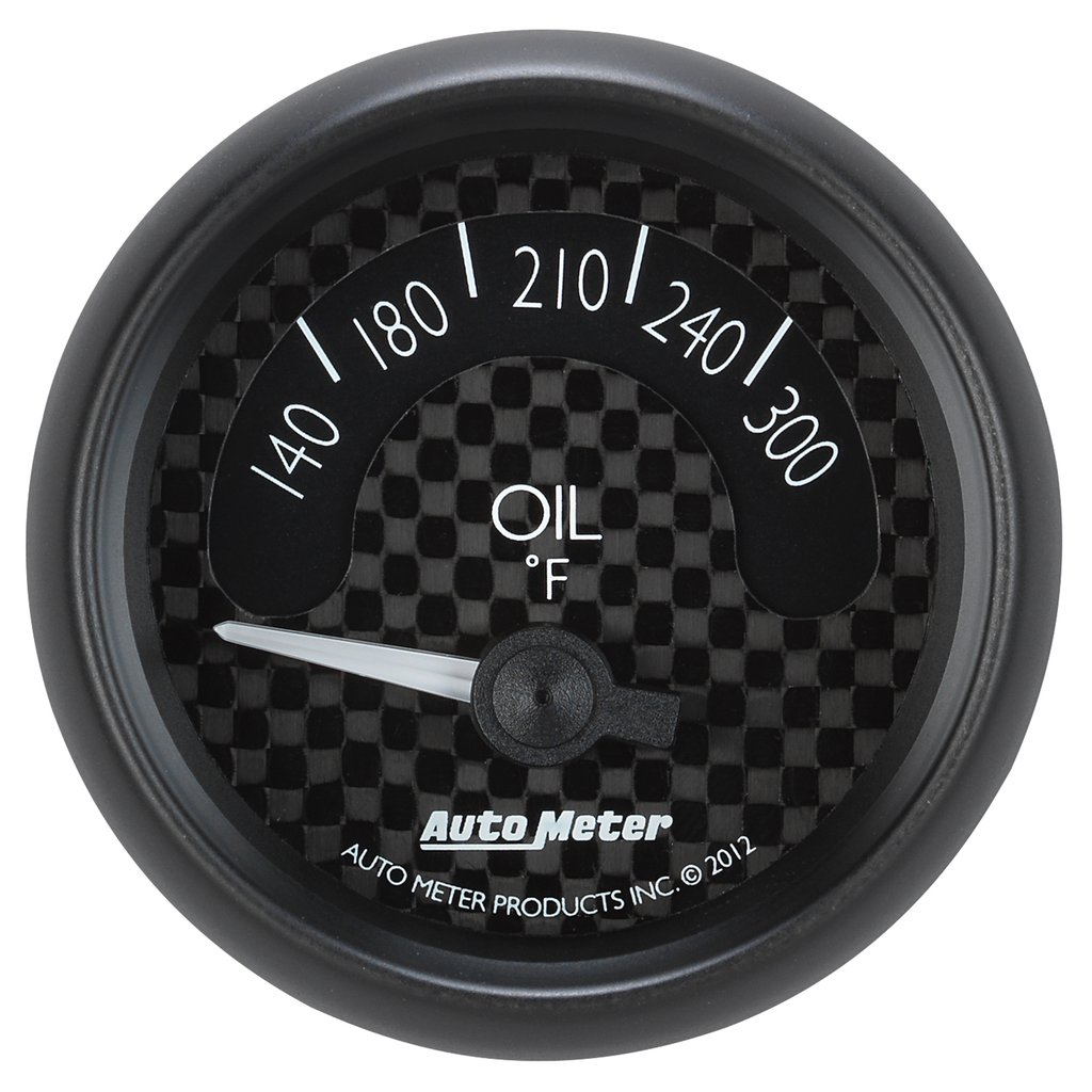 AutoMeter 2-1/16" OIL TEMPERATURE, 140-300 °F, AIR-CORE, GT