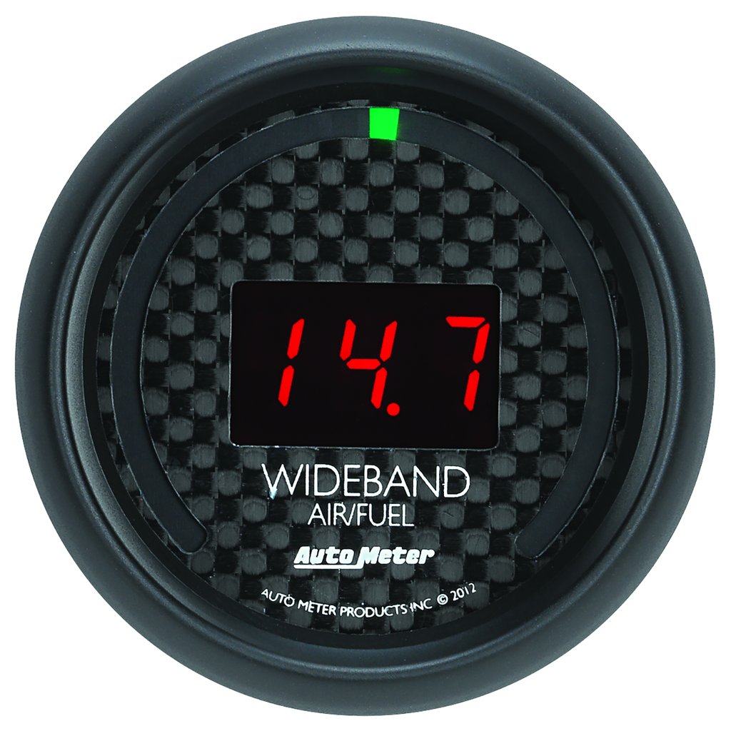 AutoMeter 2-1/16" WIDEBAND STREET AIR/FUEL RATIO, 10:1-17:1 AFR, GT