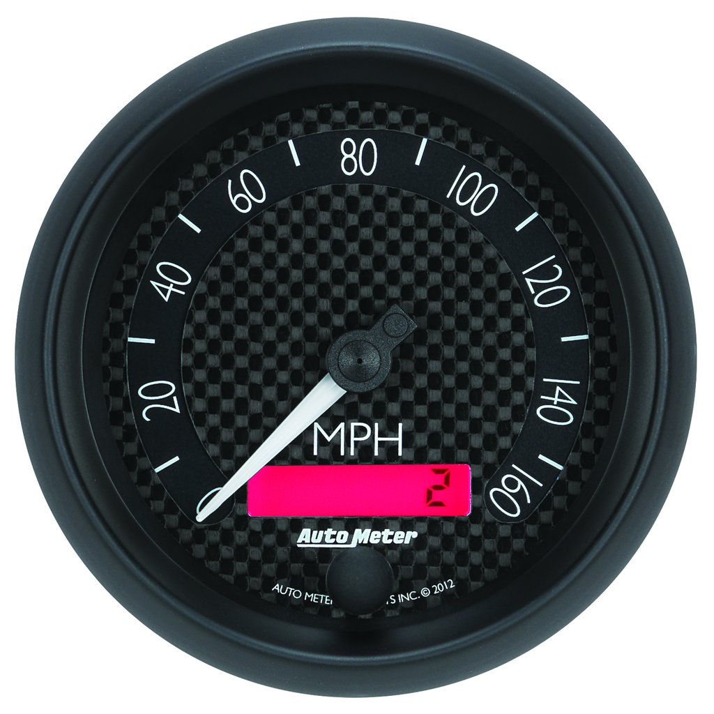 AutoMeter 3-3/8" SPEEDOMETER, 0-160 MPH, ELECTRIC, GT