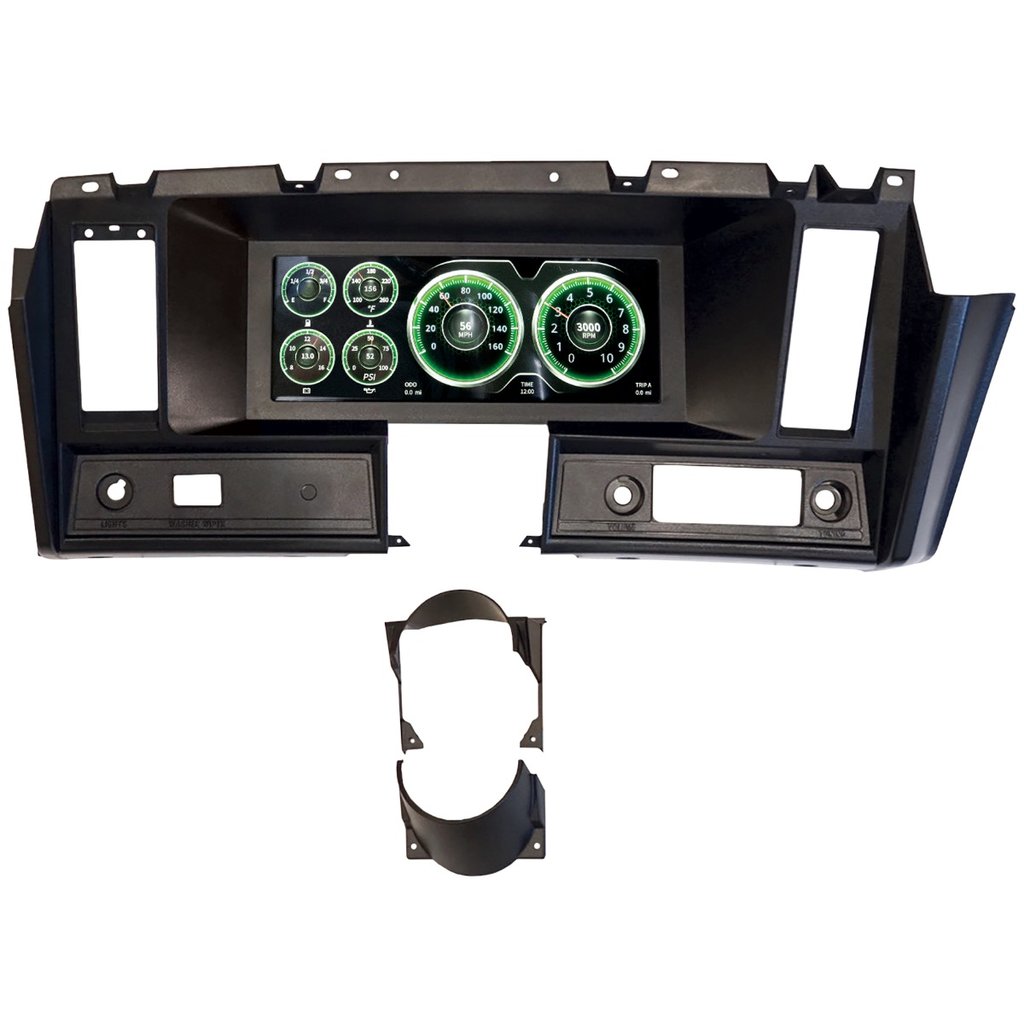 AutoMeter INVISION LCD DASH KIT, 69 CAMARO, DIRECT FIT DIGITAL DASH